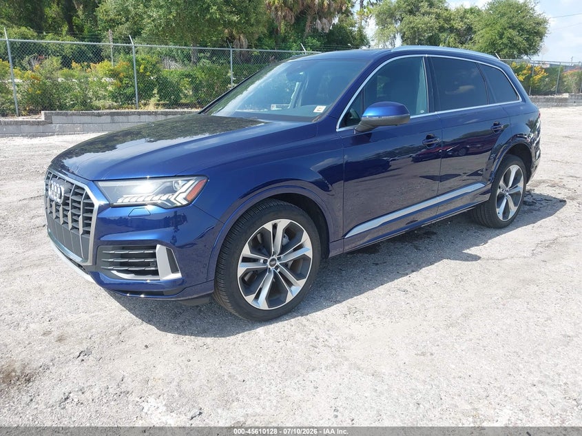 Vin: wa1lxaf76md011922, lot: 46108578, audi q7 premium plus 55 tfsi quattro tiptronic 20212