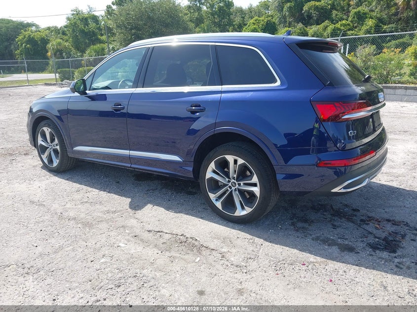Vin: wa1lxaf76md011922, lot: 46108578, audi q7 premium plus 55 tfsi quattro tiptronic 20213