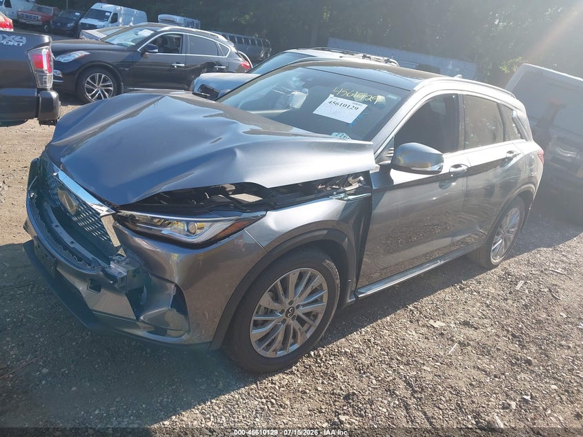 Vin: 3pcaj5bb2rf101830, lot: 46108579, infiniti qx50 luxe awd 20242