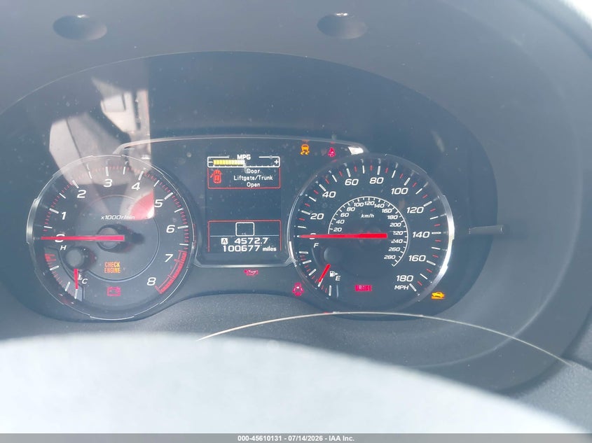 2020 Subaru Wrx Premium VIN: JF1VA1B69L9800697 Lot: 45610131