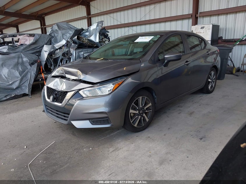 2020 NISSAN VERSA auction photo 2