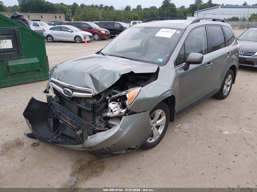 Vin: jf2sjahc9fh458271, lot: 46108606, subaru forester 2.5i limited 20152