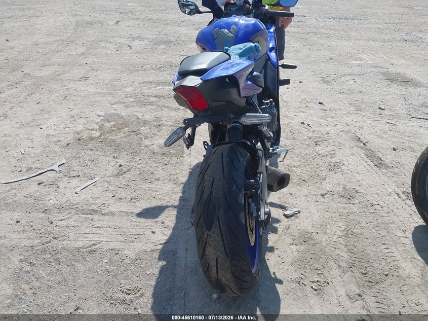 2024 Yamaha Yzfr7 VIN: JYARM38E8RA010971 Lot: 45610160
