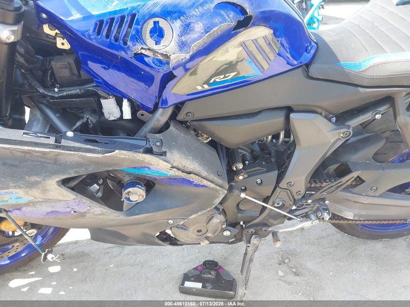 2024 Yamaha Yzfr7 VIN: JYARM38E8RA010971 Lot: 45610160
