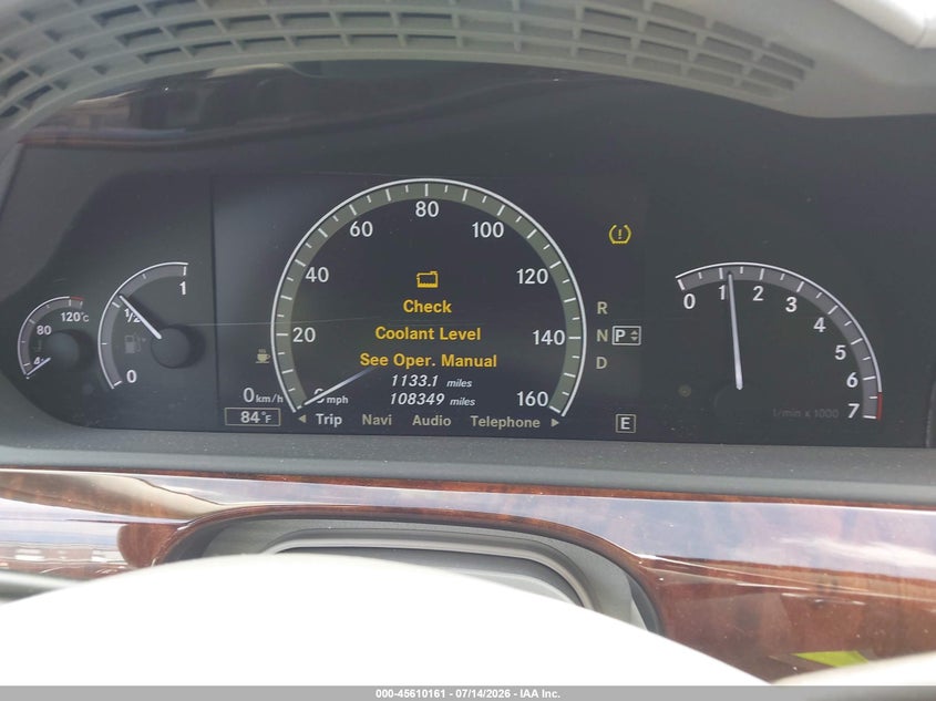 2012 Mercedes-Benz S 550 4Matic VIN: WDDNG9EB6CA436579 Lot: 45610161