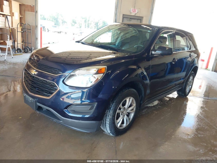 Vin: 2gnfleek3h6303258, lot: 46108618, chevrolet equinox ls 20172