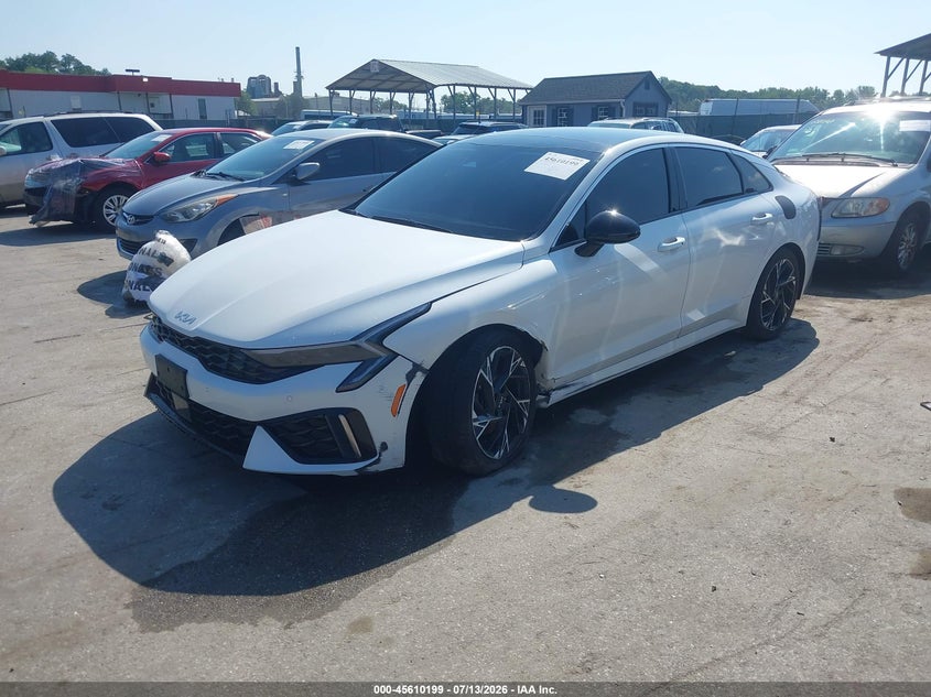 2025 Kia K5, Front & Rear, IAAI, VIN KNAG64J7XS5286930 — photo 2