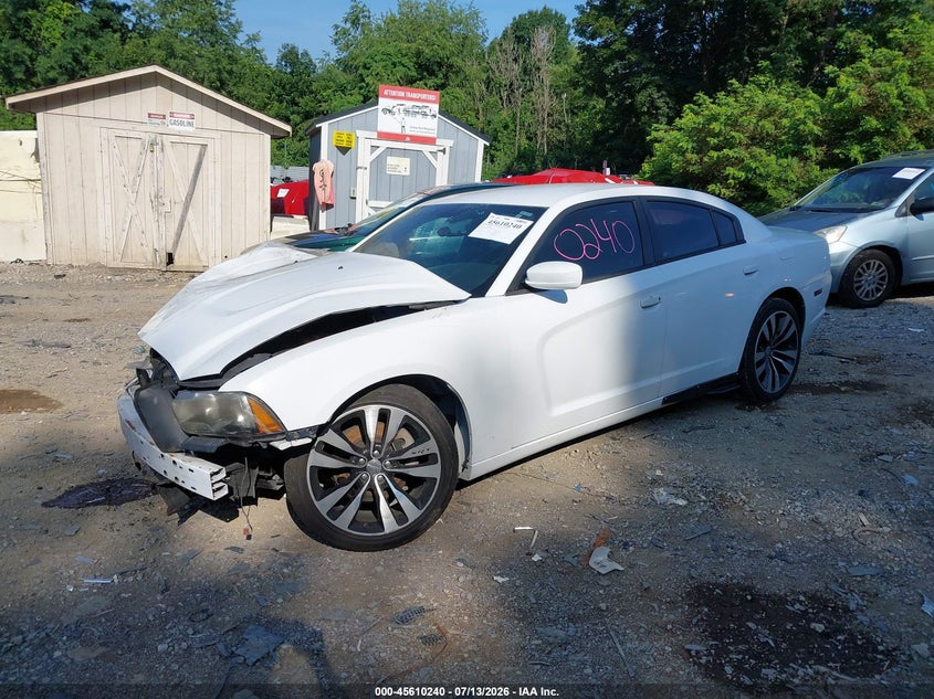 Vin: 2c3cdxat7ch261892, lot: 46108690, dodge charger police 20122