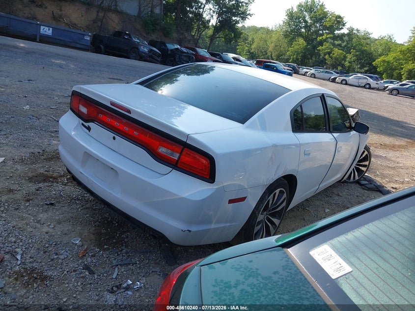 Vin: 2c3cdxat7ch261892, lot: 46108690, dodge charger police 20124