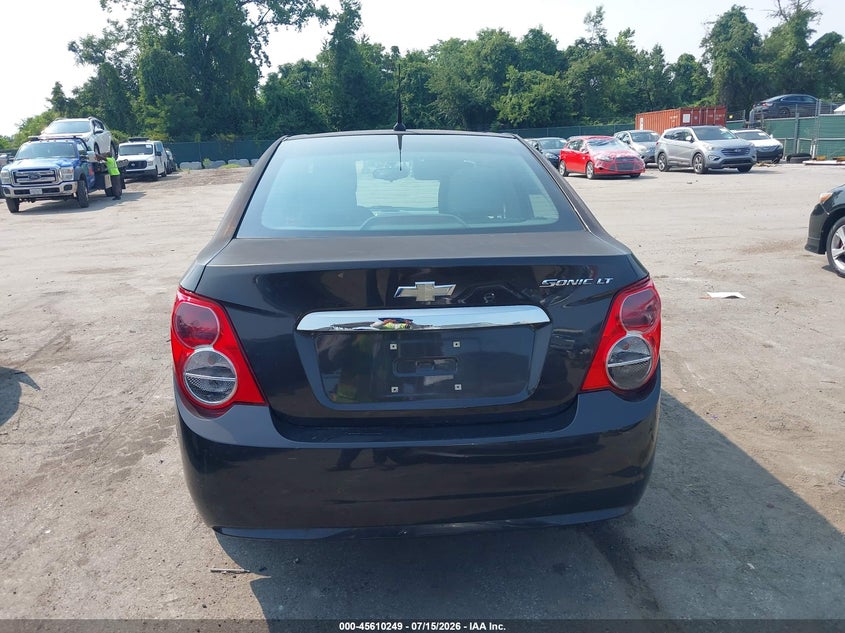 2014 Chevrolet Sonic Lt Auto VIN: 1G1JC5SH6E4243834 Lot: 45610249