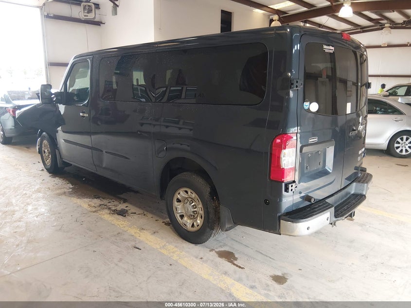 Vin: 5bzaf0aa9fn852675, lot: 46108750, nissan nv passenger nv3500 hd sv v8 20153