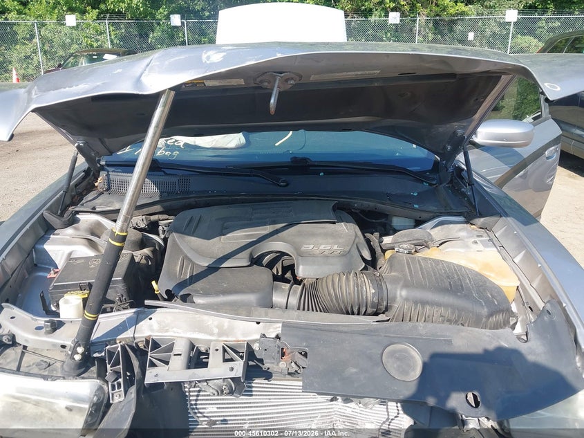 2013 DODGE CHARGER SEDAN 3.6L V-6 DOHC, VVT, 292HP