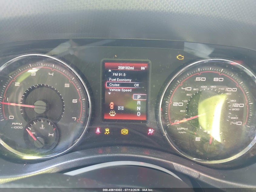 2013 DODGE CHARGER SEDAN 3.6L V-6 DOHC, VVT, 292HP