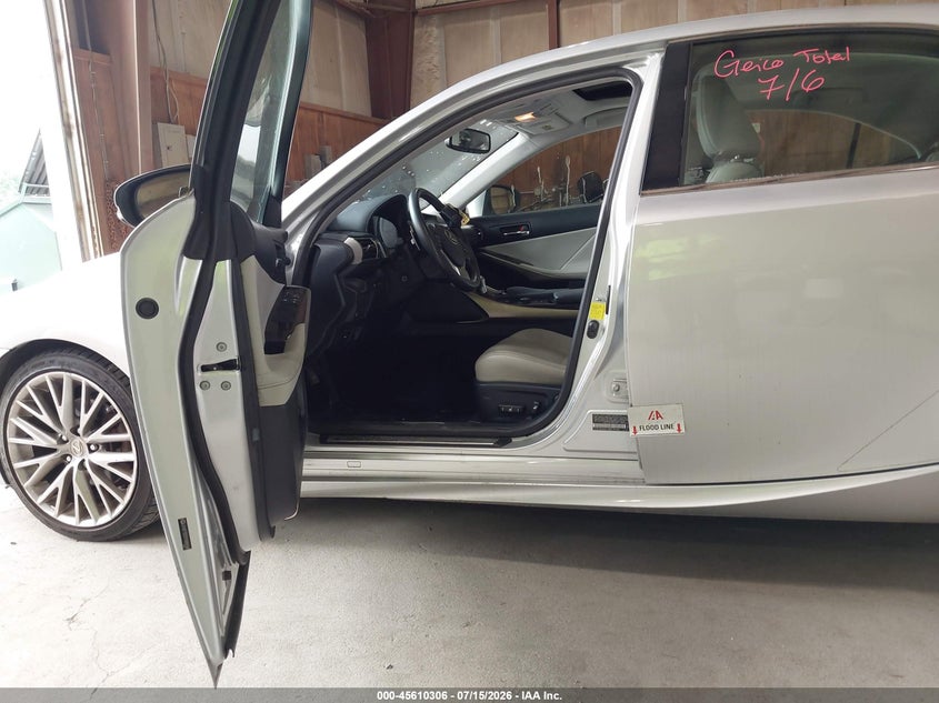 2014 Lexus Is 250 VIN: JTHCF1D27E5009266 Lot: 45610306