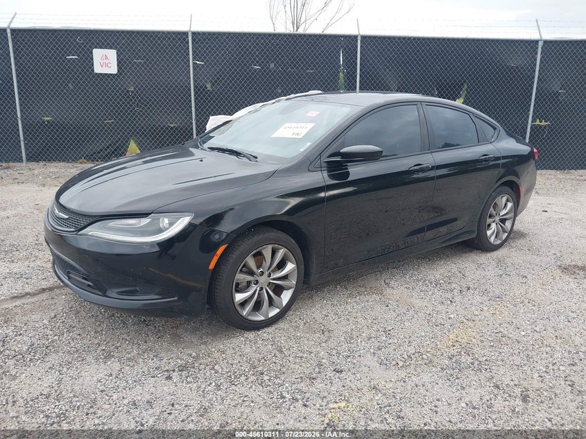Vin: 1c3cccbb2gn138614, lot: 46108761, chrysler 200 s 20162
