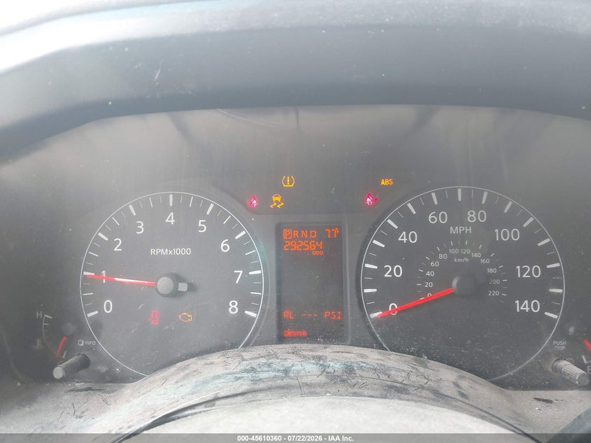 2012 NISSAN NV 2500 auction photo 7