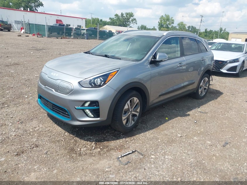Vin: kndcc3lgxn5158807, lot: 46108816, kia niro ev ex 20222