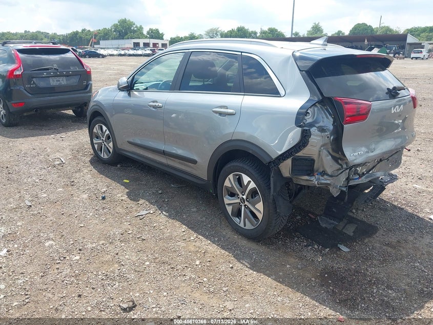 Vin: kndcc3lgxn5158807, lot: 46108816, kia niro ev ex 20223