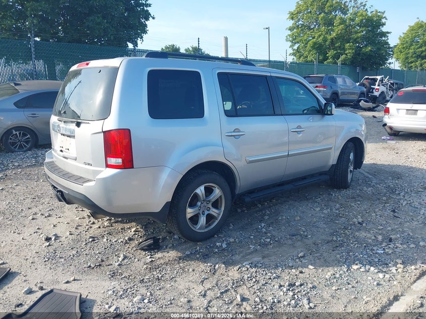 Vin: 5fnyf4h50cb072184, lot: 46108839, honda pilot ex-l 20124