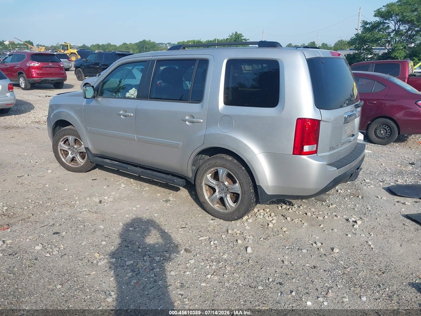 2012 HONDA PILOT auction photo 3