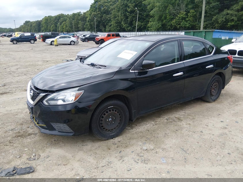2016 Nissan Sentra S 3N1AB7AP9GY244445 photo 1