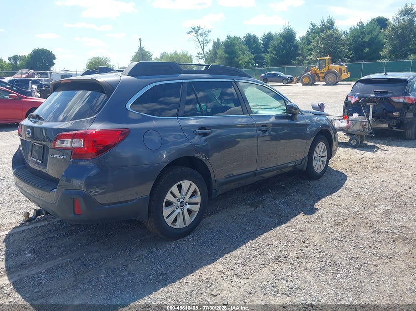 Vin: 4s4bsafc4j3235619, lot: 46108855, subaru outback 2.5i premium 20184