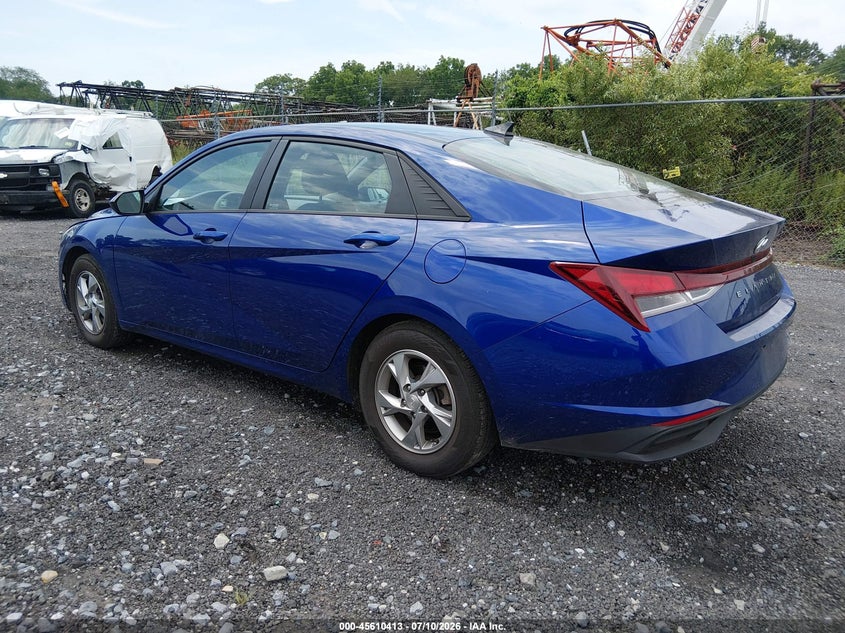 Vin: 5npll4agxmh049741, lot: 46108863, hyundai elantra se 20213