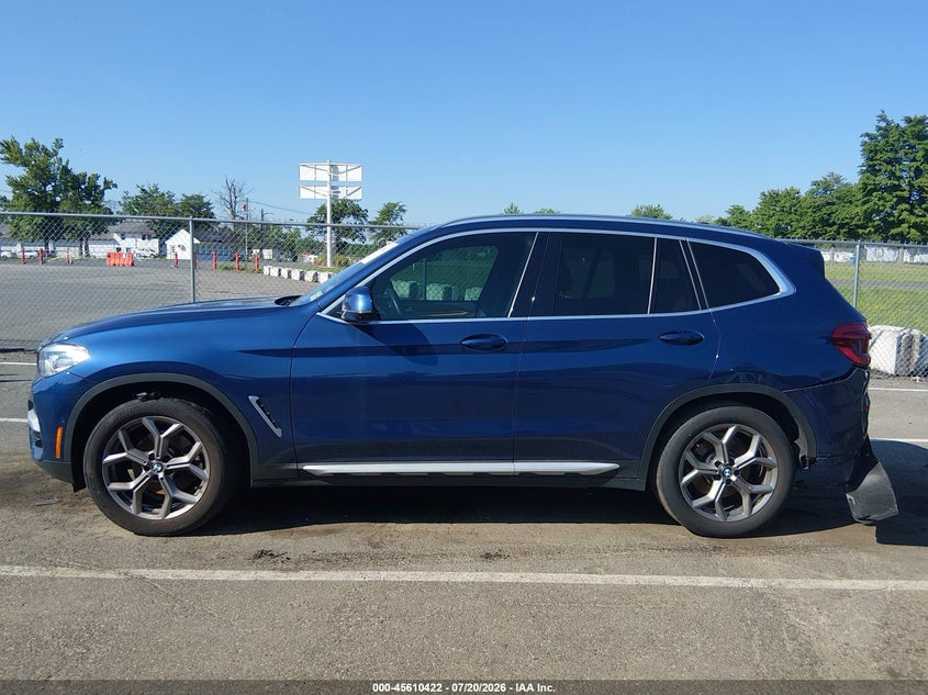 BMW X3 2021 VIN 5UXTY5C04M9F21496