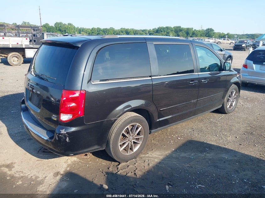 Vin: 2c4rdgcg1hr740302, lot: 46108891, dodge grand caravan sxt 20174