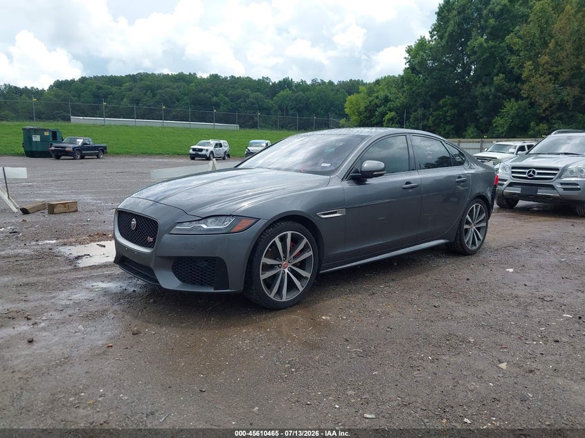 2017 Jaguar Xf S VIN: SAJBG4BV9HCY25079 Lot: 45610465