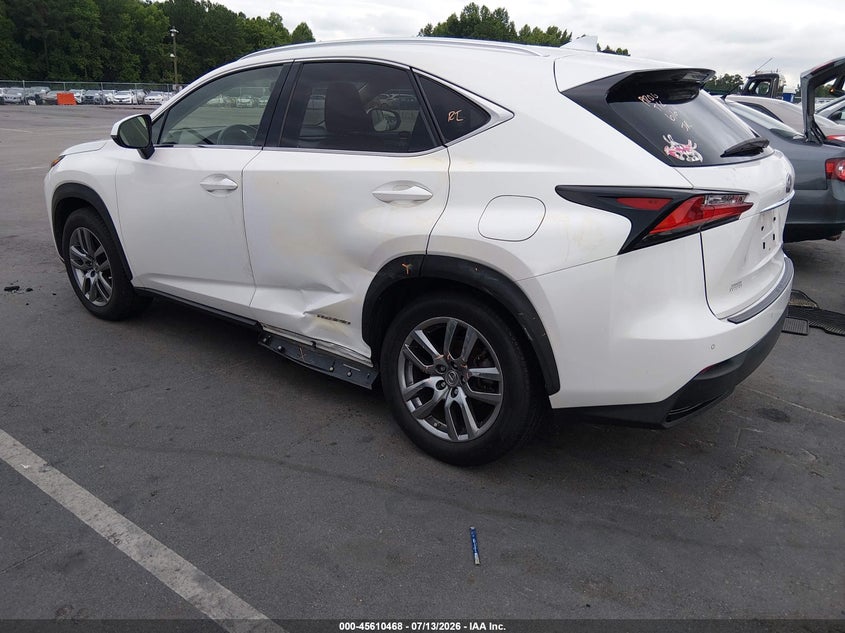 Vin: jtjbjrbz1g2038628, lot: 46108918, lexus nx 300h 20163