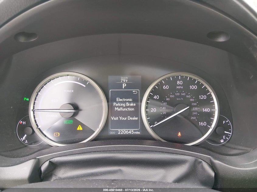 2016 LEXUS NX 300H auction photo 7