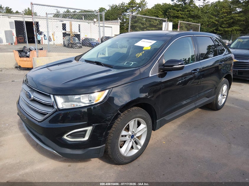 Vin: 2fmpk4j96jbb13721, lot: 46108936, ford edge sel 20182