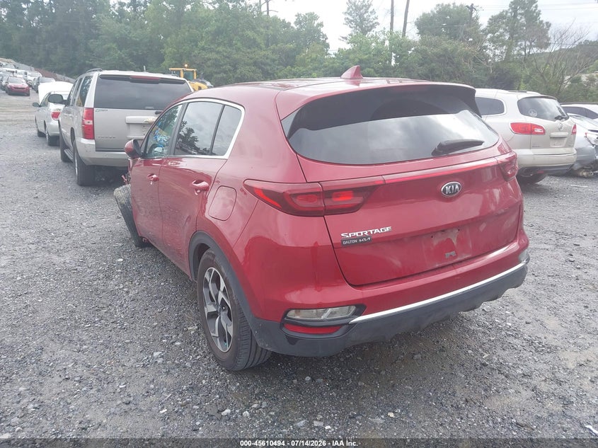 2020 KIA SPORTAGE auction photo 3