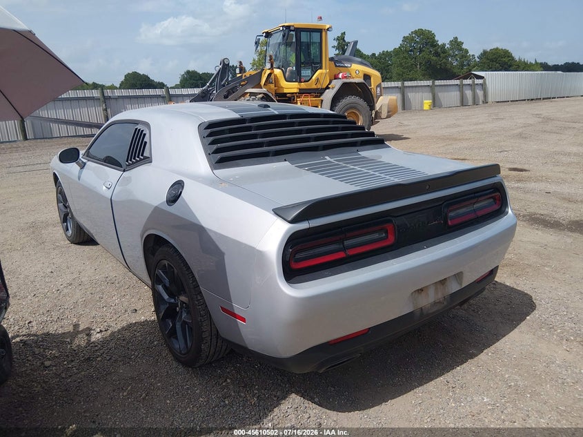 Vin: 2c3cdzag9lh137945, lot: 46108952, dodge challenger sxt 20203