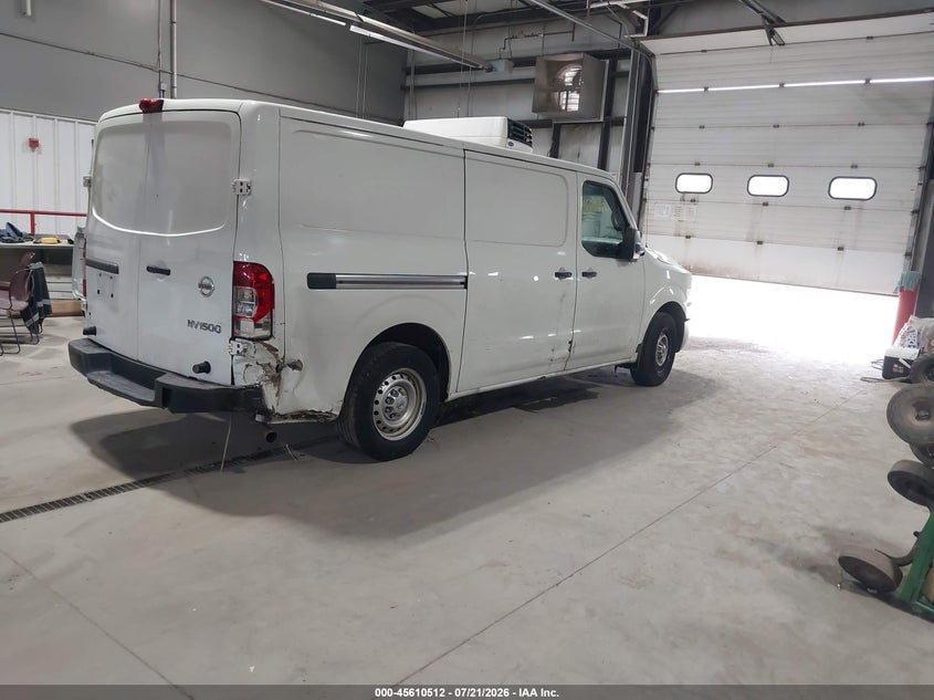 Vin: 1n6bf0kl6fn807243, lot: 46108962, nissan nv cargo nv1500 s v6 20154