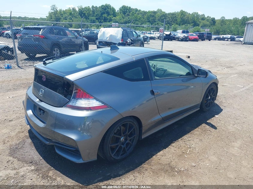 Vin: jhmzf1c47gs001153, lot: 46108972, honda cr-z lx 20164