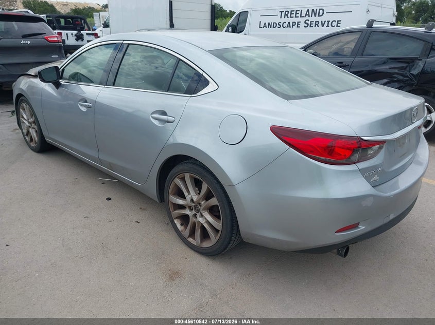 Vin: jm1gl1v55h1151972, lot: 46108992, mazda mazda6 touring 20173