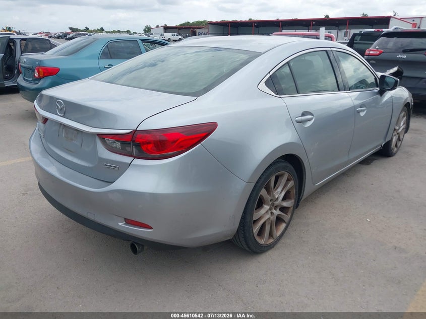 Vin: jm1gl1v55h1151972, lot: 46108992, mazda mazda6 touring 20174