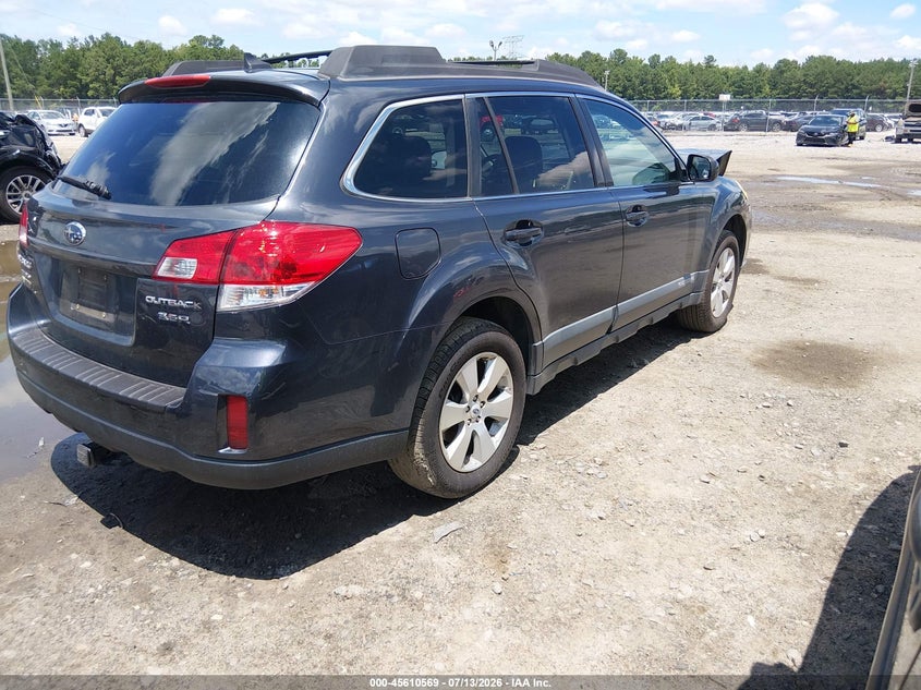 Vin: 4s4brdjc2b2441422, lot: 46109019, subaru outback 3.6r limited 20114