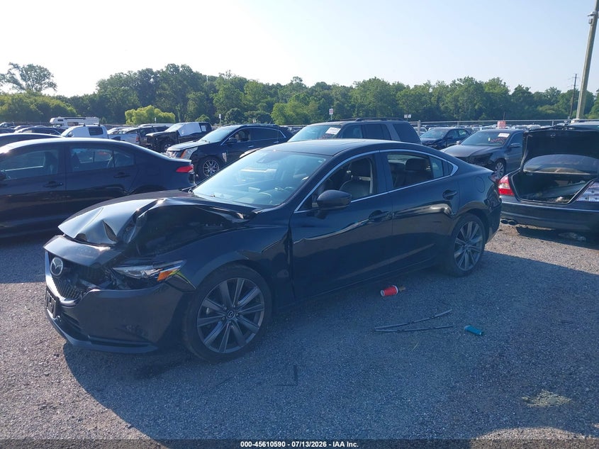 Vin: jm1gl1vm0m1619088, lot: 46109040, mazda mazda6 touring 20212