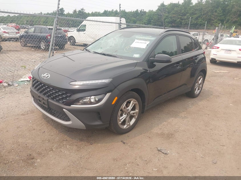 2022 Hyundai Kona Sel VIN: KM8K3CAB6NU817311 Lot: 45610598