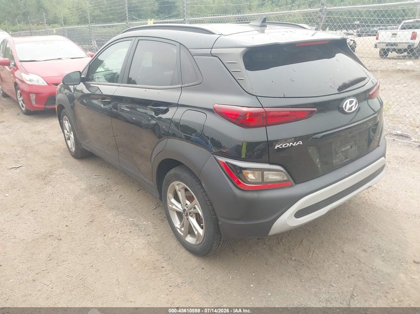 2022 Hyundai Kona Sel VIN: KM8K3CAB6NU817311 Lot: 45610598