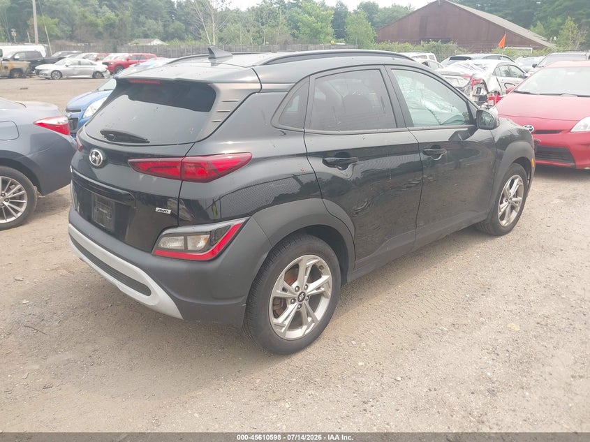 2022 Hyundai Kona Sel VIN: KM8K3CAB6NU817311 Lot: 45610598