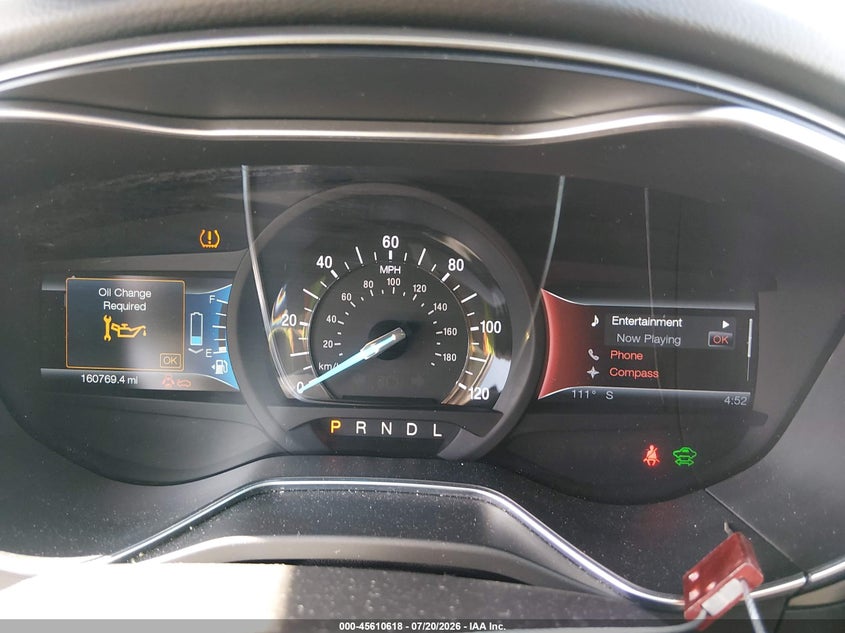 2014 Ford Fusion Energi Se Luxury VIN: 3FA6P0PU7ER357333 Lot: 45610618