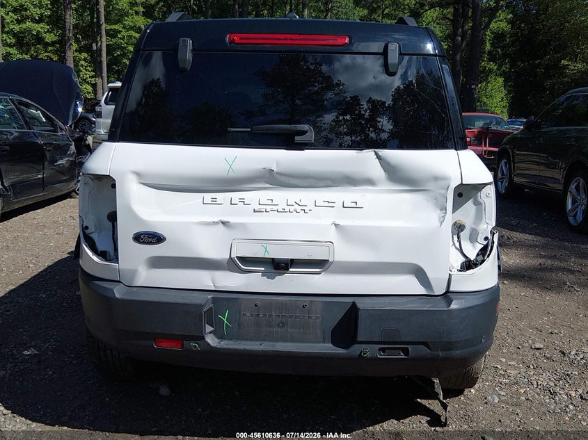 2022 Ford Bronco Sport Outer Banks VIN: 3FMCR9C60NRD45619 Lot: 45610636