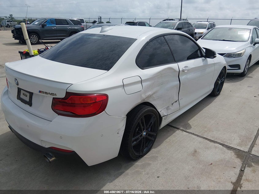 Vin: wba2j5c52jvc07472, lot: 46109127, bmw m240i 20184