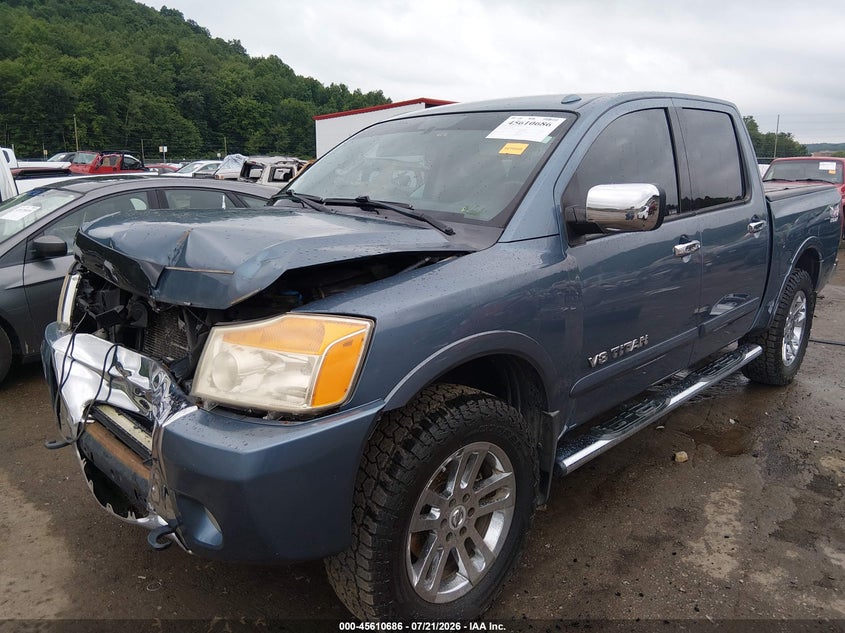 Vin: 1n6aa0ec1cn311820, lot: 46109136, nissan titan sl 20122