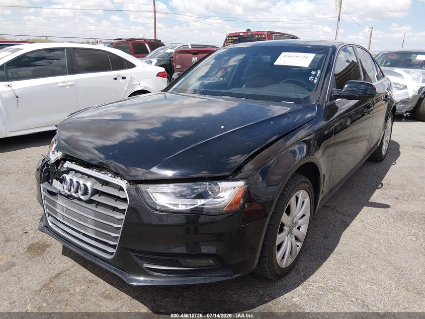 Vin: wauafafl3da171333, lot: 46109175, audi a4 2.0t premium 20132