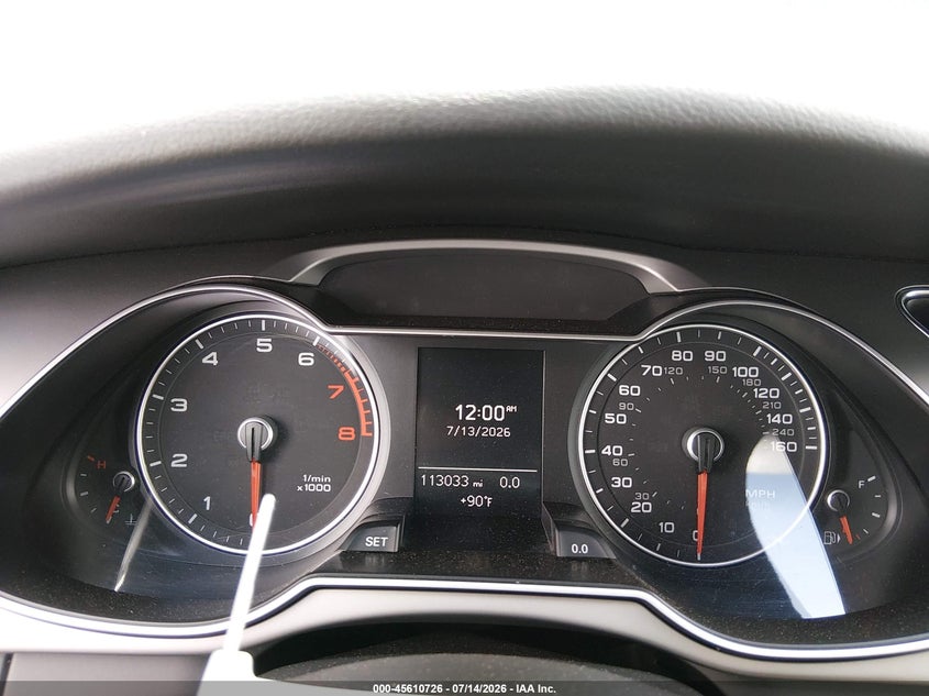 2013 Audi A4 2.0T Premium VIN: WAUAFAFL3DA171333 Lot: 45610726